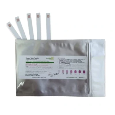 Image of SimplexHealth Copper Check Water Testing Strips (5 Strips)