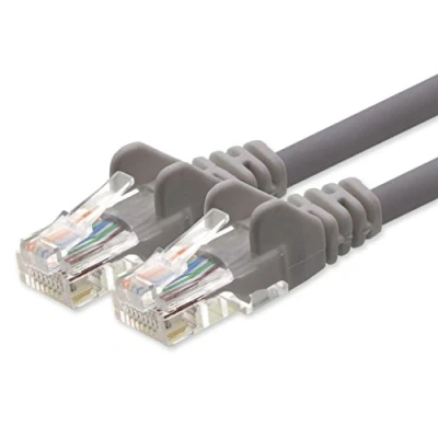 Image of 1aTTack CAT5 UTP Ethernet LAN Network Cable with 2x RJ45 20m Grey