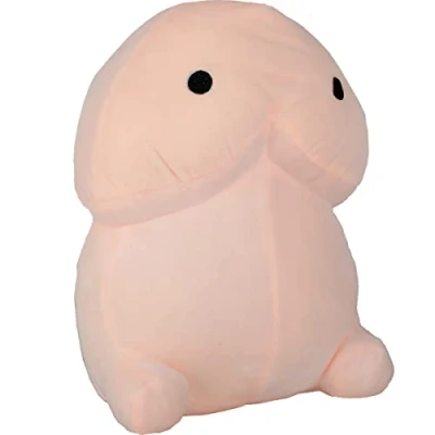 Image of Adifare Adult Funny Plush pillow, 3 Size Hugging Pillow Heal Your Mood Soft and Comfortable for Sofa Bedroom Doll Birthday, Party(L)