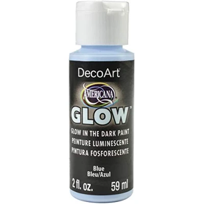 Image of Deco Art Americana Glow 20Z Blue, One Size