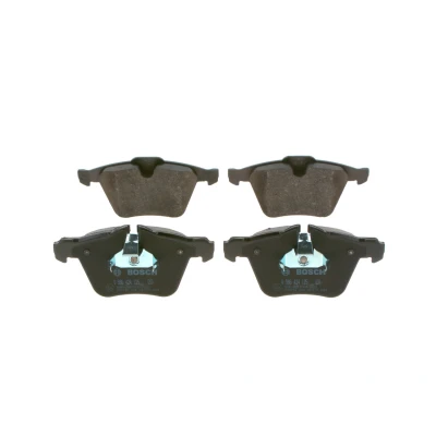 Image of 02C2C40926, 02C2Z14096, 0986424125EAA, C2C27291, C2C35440 Brake pad set BOSCH 0 986 424 125 Low Metallic JAGUAR: XF Saloon, Sportbrake, XJ Saloon