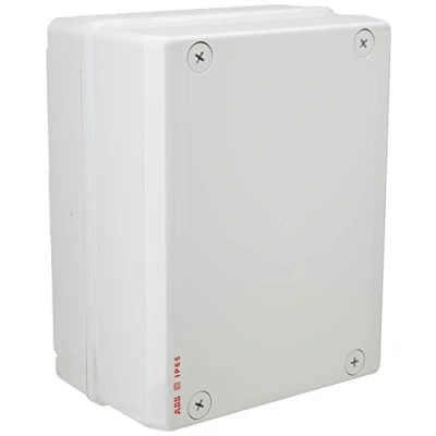 Image of ABB IP65 Junction Box Fully Dust Sealed Enclosure Waterproof Electric Cable Connector Unit Shockproof Adaptable Indoor/Outdoor 275 x 220 140mm
