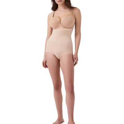 Image of Spanx Women&#039;s Higher Power Panties, Soft Nude, 3X