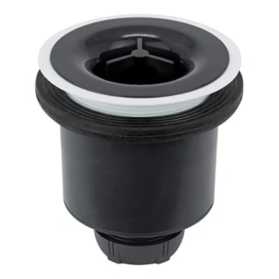 Image of Wirquin 30722461 Vertical Tourbillon Plug for Designer or Tiled Tray, Grey