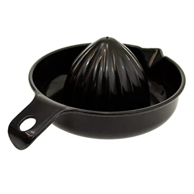 Image of Black Plastic Lemon Lime Orange Press Juicer Squeezer