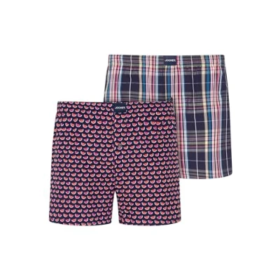 Image of Jockey® Everyday Woven Boxer 2 Pack, Maritime Blue, XL