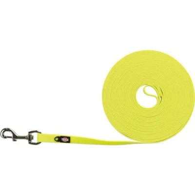 Image of Trixie Easy Life Tracking Dog Leash, 10 m x 17 mm, Neon Yellow