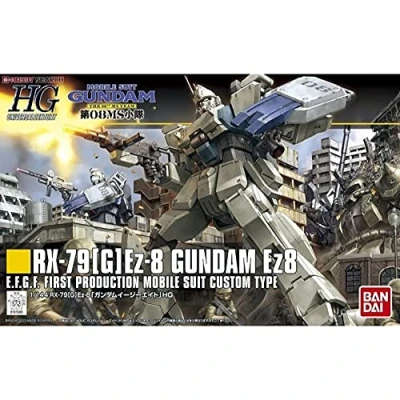 Image of Bandai Hobby #155 HGUC Gundam Ez8 Model Kit, 1/144 Scale
