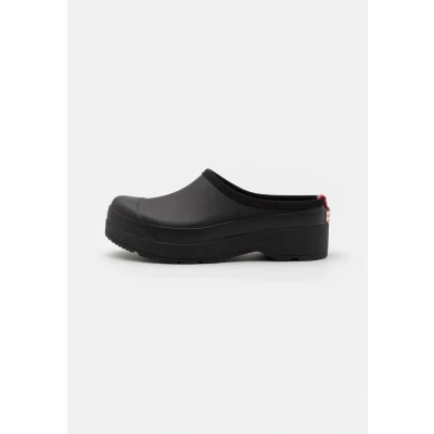 Image of Hunter Mens Original Play Clog, Schwarz, 10 UK
