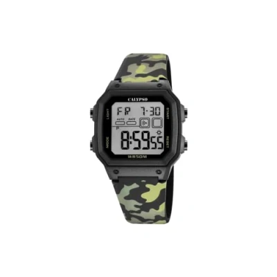 Image of CALYPSO Boy&#039;s Digital Quartz Watch with Plastic Strap K5812/4