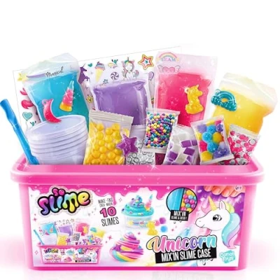 Image of So Slime Unicorn Mix In Case Readymade Slime, Pink