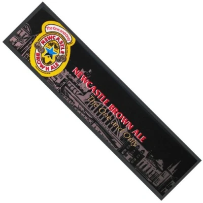 Image of Newcastle Brown Ale Wetstop Bar Runner ()