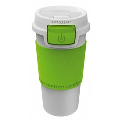 Image of Contigo Morgan Autoseal Travel Mug, 360 ml White/Citron