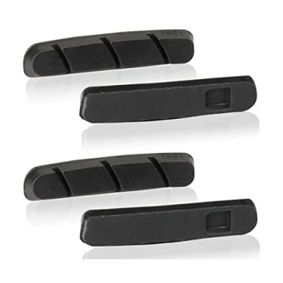 Image of XLC Brake Shoes Rubber BS X08 Campagnolo 50 mm Black Set of 4 2500385750
