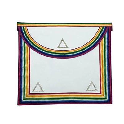 Image of Masonic Regalia Royal Ark Mariner WCN/PCN Apron Imitation Leather MA019