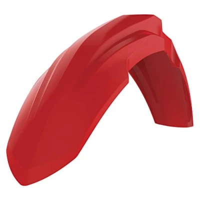 Image of Polisport Honda Front Fender CR 125 250 2000 2007 CRF R 2004 2009 450 2002 2008 Restyle, Red Motocross4u