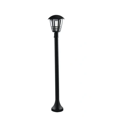 Image of CLOE Outdoor 100cm LED Bollard Black, IP44 800lm 4000K 100x18.8cm