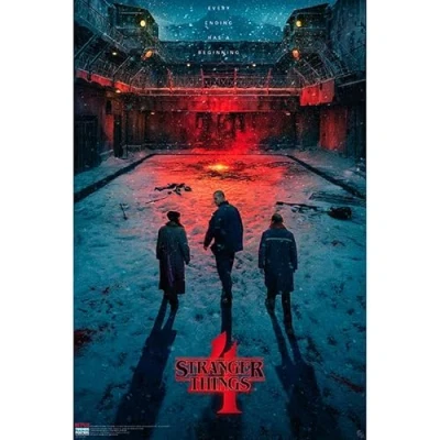 Image of GB eye Stranger Things Russian Teaser 61 x 91.5cm Maxi Poster