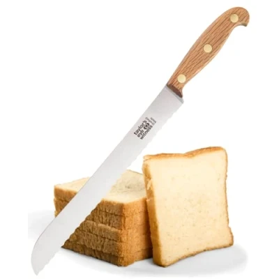 Image of Taylor&#039;s Eye Witness Heritage Oak 23cm Bread Knife