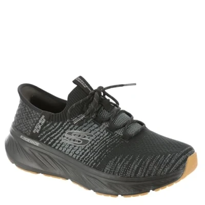 Image of Skechers Men&#039;s Edgeride Raygo Hands Free Slip in Sneaker, Black, 8.5 UK