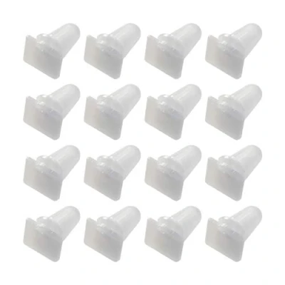 Image of Be In Your Mind 30 Pcs 51471840961 Car Door Sill Cover Trim Clips Moulding Fasteners White Plastic Threshold Mounting Strips Retainers