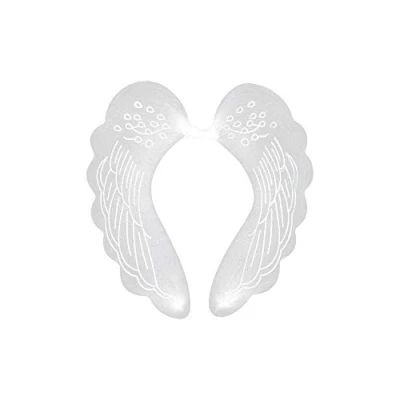 Image of Wicked Costumes Adult Angel Wings Fairytale Fancy Dress Accessory (One Size) White