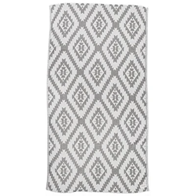 Image of Bersuse 100% Cotton Zipolite Turkish Towel Silver Gray