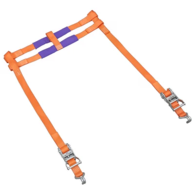 Image of Sealey Tie Down Motorcycle Rear Wheel