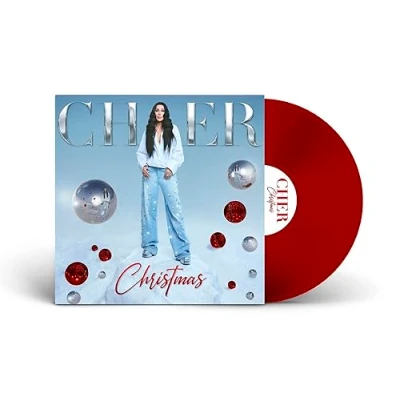 Image of Cher Christmas Ruby Red vinyl Sealed 2023 UK LP 093624851189