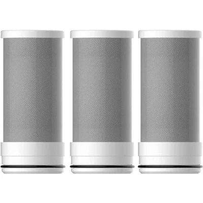 Image of Waterdrop WD FF 01A Replacement Filter, Water Filter Tap, for FC 01, 02, 04, Reduces Chlorine, Taste and Odor, Last Up to 9 Months (Pack of 3)