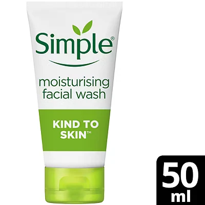 Image of Simple Kind To Skin Moisturising Facial Wash 50ml