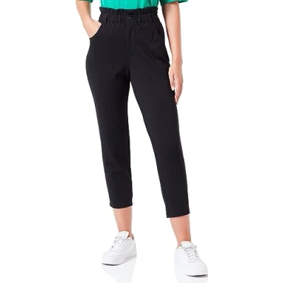 Image of ONLY Women&#039;s Onlpoptrash OVA Life Hw ANK Crt PNT Noos Pants, Black, XXS / 32L