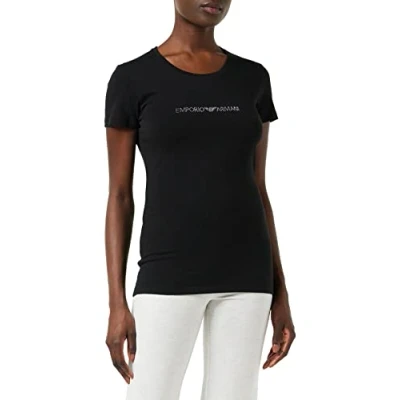 Image of Emporio Armani Women&#039;s T Shirt, Black, S