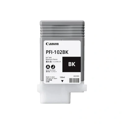 Image of Canon LUCIA PFI 102 BK Ink tank 1 x pigmented black