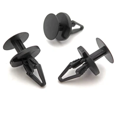 Image of VVO Fasteners Black Plastic Rear Bumper and Trim Fastener Clips for Ford B Max, Fiesta, Focus, Transit/Tourneo Connect, Custom, (Pack of 10)