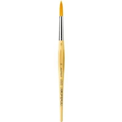 Image of Da Vinci 303 Series Synthetic Brush, Bristle, Yellow, 21.5 x 0.65 30 cm