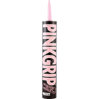 Image of Sika Pinkgrip Instant Grab Adhesive Slump Resistant External and Internal Use 350ml, Pink