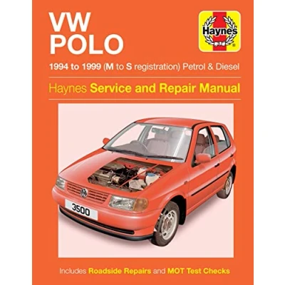 Image of VW Polo Hatchback Petrol &amp; Diesel (94 99) Haynes Repair Manual (Paperback)