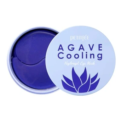 Image of [PETITFEE] Agave Cooling Hydrogel Eye Mask 60ea Cool Down, Skin Fit, Moisturizing, Nourishing