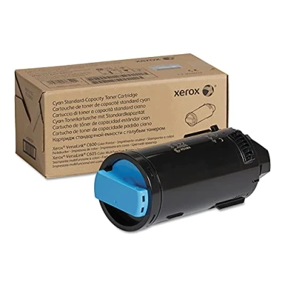 Image of Xerox Genuine VersaLink C600 / C605 Cyan Standard Capacity Toner Cartridge (6,000 pages) 106R03896