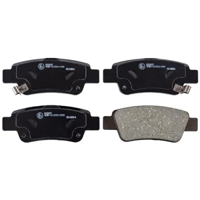 Image of 43022SWWG00, 43022SWWG01, 43022SWWG02, 43022SWWG03, 43022T1GG00 Brake pad set BLUE PRINT ADH24276 Rear Axle with acoustic wear warning HONDA: CR V 4