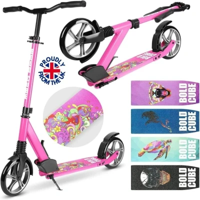 Image of Pink Big 2 Wheel Scooter