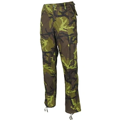 Image of MFH Men&#039;s US BDU Combat Trousers Czech Woodland Size M