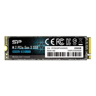 Image of Silicon Power P34A60 M.2 256GB PCI Express SLC NVMe