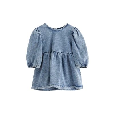 Image of Lindex denim dress for kids, Size: 3 4y, Light