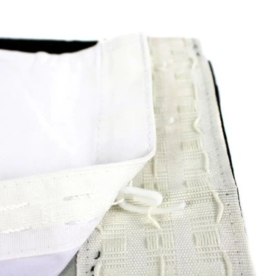 Image of Emma Barclay Thermal Blackout Curtain Lining, White, 66 x 72 Inch, Pair