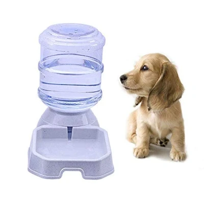 Image of LANGING 1 Gallon Pet Waterer Feeder Automatic Dog Water Dispenser Cat Food