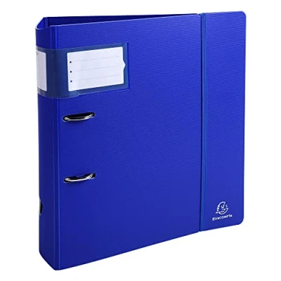 Image of Exacompta 53463E Lever Arch File Campus Light 8 cm Spine 7 Mechanical 32 x 31 Polypropylene Cover Random Colour