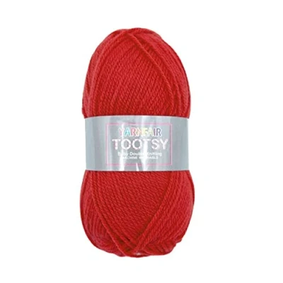 Image of FabFinds Baby Double Knitting Wool Yarn Soft Chunky for Scarf Crochet Machine Washable (Cersie, 20)