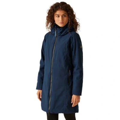 Image of Regatta Womens Yewbank IV Insulated Waterproof Jacket Navy/Coronet Blue 14